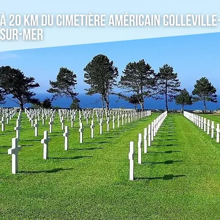 Embruns Maison Spacieuse Rénovée 5 Ch 3 Sdb Belle Terrasse Aménagée Barbecue à 250 M De La En Plein Centre D' Au Coeur Des Plages Du Débarquement, Proximité De Bayeux Casa vacanze *