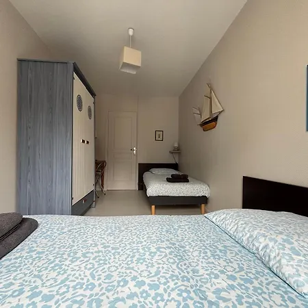 度假居 Embruns Maison Spacieuse Renovee 5 Ch 3 Sdb 2 Wc Belle Terrasse Amenagee Barbecue A 250 M De La En Plein Centre D' Au Coeur Des Plages Du Debarquement, Proximite De Bayeux *